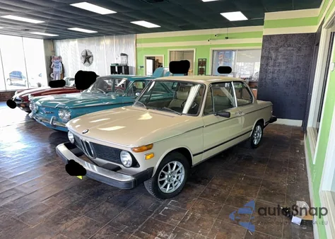1975 BMW 2002 from USA, damaged, VIN 2382282